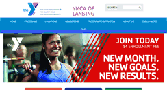 Desktop Screenshot of lansingymca.org